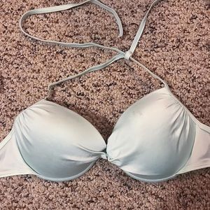 Victoria’s Secret bikini top light blue 32dd